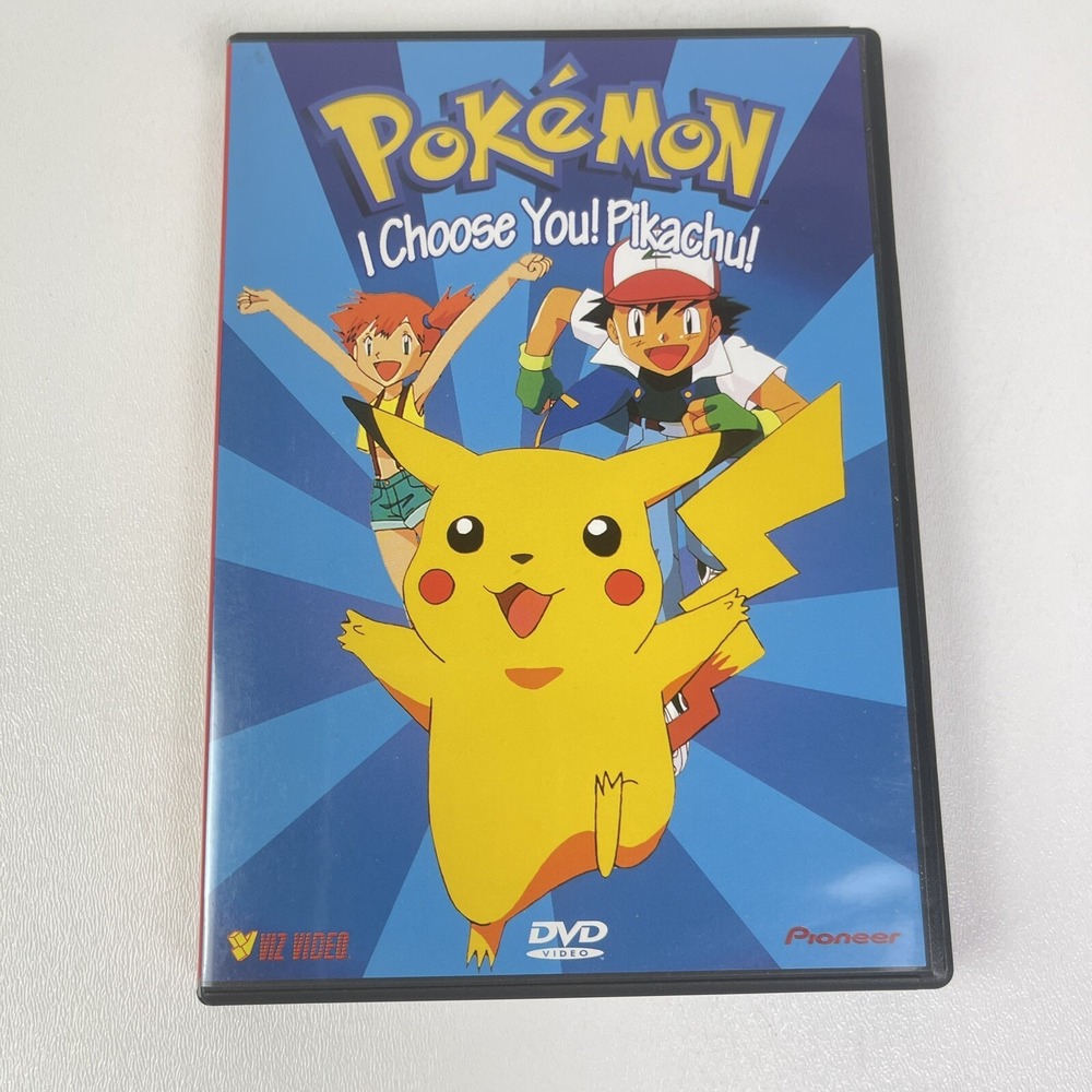 Pokemon Vol 1 I Choose You Pikachu DVD 1998 Viz Video Nintendo